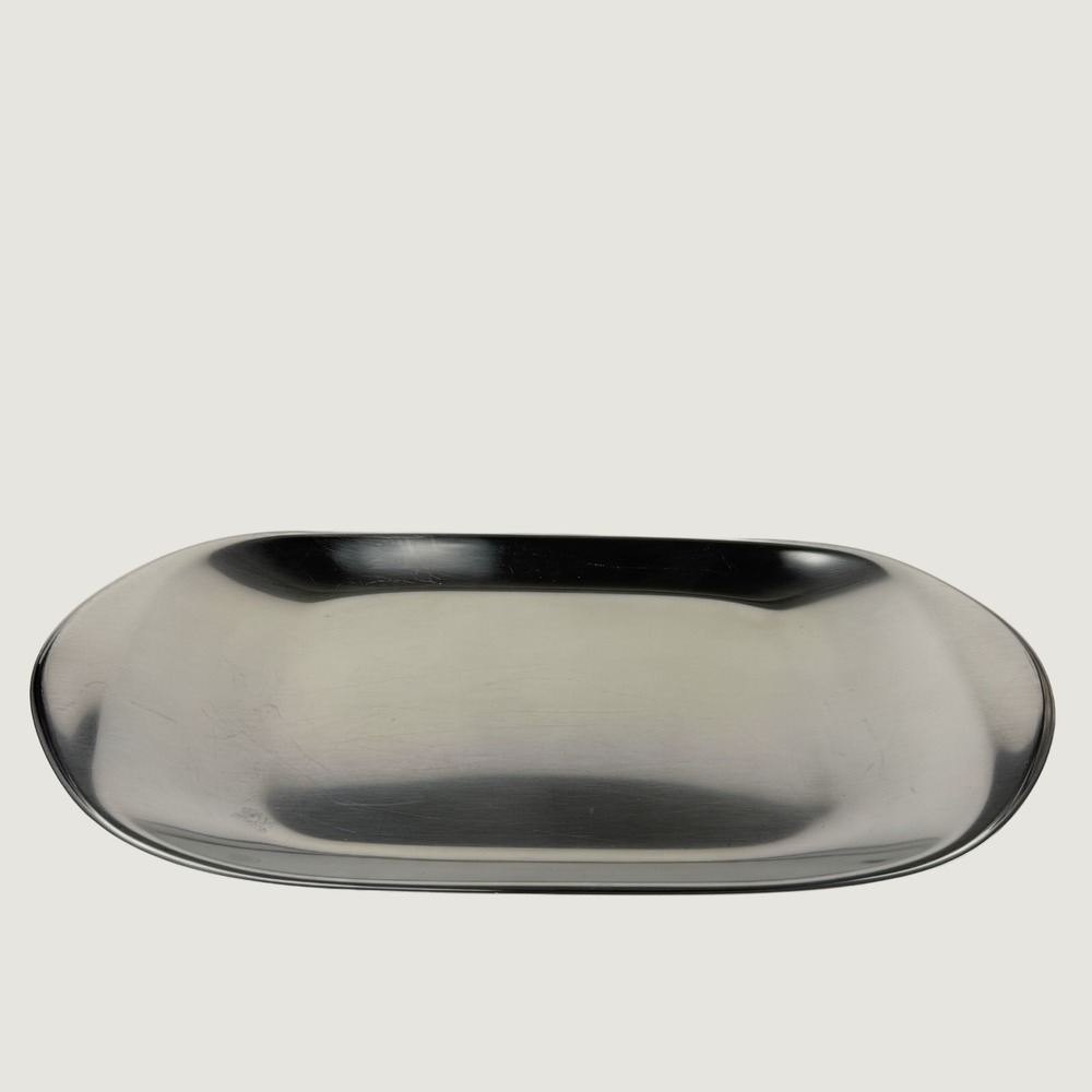 Vintage WMF Tischfein 18/10 Germany Stainless Steel Roast Serving Platter 16.5"